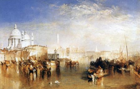 Венеция, вид с канала Джудекка (1840 - Вильям Тернер)