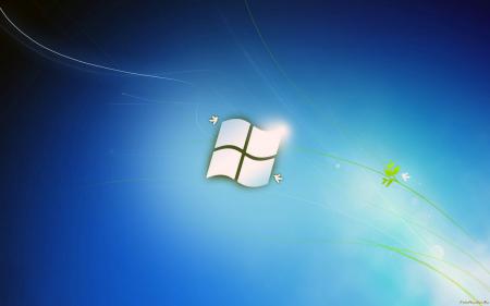 Windows 7, семерка в голубых тонах