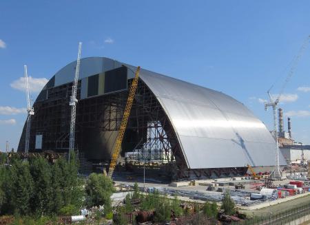 Саркофаг над 4-м энергоблоком ЧАЭС, Чернобыль зона отчуждения обои
