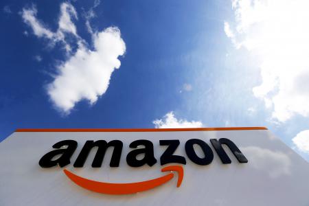 Amazon logo, Амазон лого, обои на смартфон логотипы