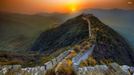Китайская стена фотографии, Китай, China
