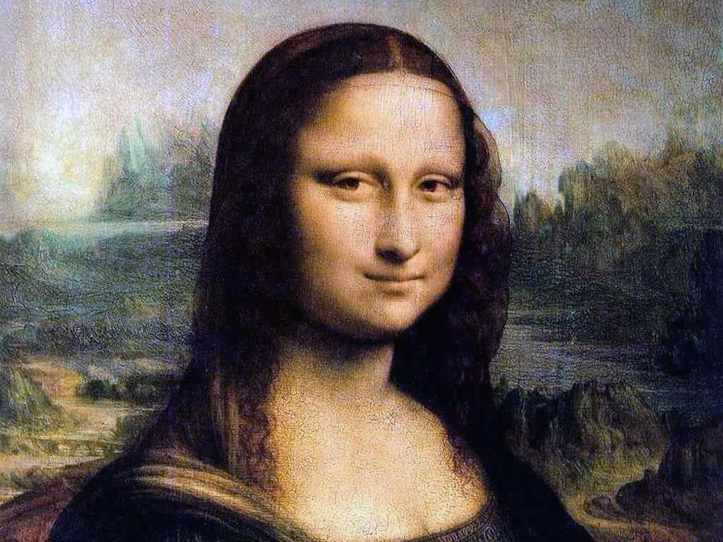 Леонардо Да Винчи - Мона Лиза, живопись, искусство, hd обои, 1024 на 768 пикселей