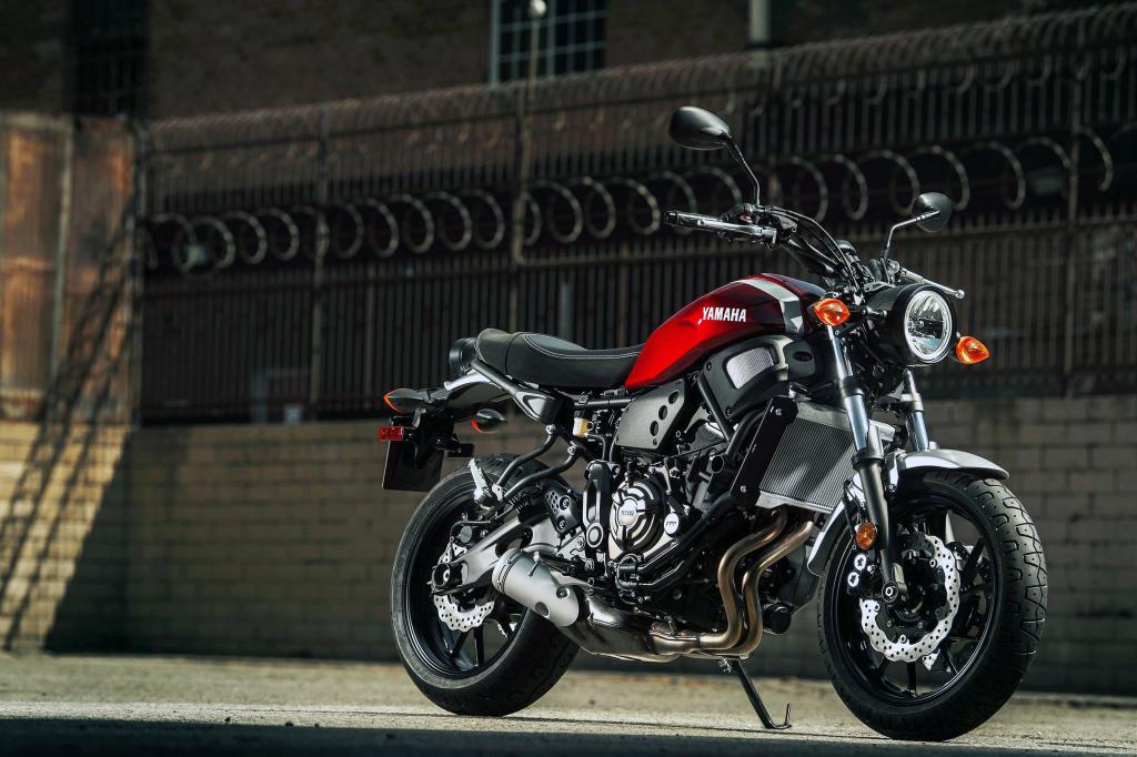 Yamaha xsr 700, обои на планшет мотоциклы, 3000 на 2000 пикселей