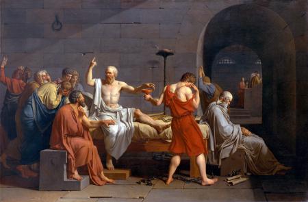 Давид Смерть Сократа, поп арт обои на рабочий стол, искусство, живопись