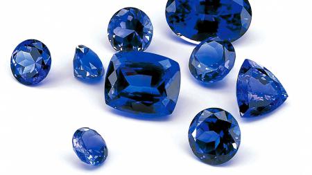 Синий сапфир драгоценный камень