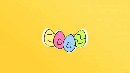 Цветные яйца