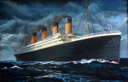 Титаник роковой корабль, обои на пк корабли